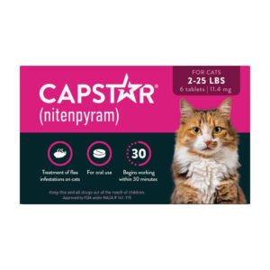 Capstar™ Fast-Acting Oral Flea Treatment for Cats 2-25 lbs