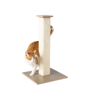 Whisker City® White Sisal Scratching Post