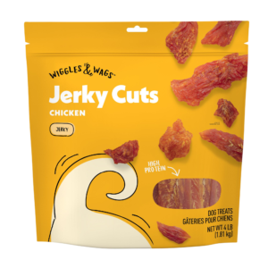 Wiggles & Wags All Life Stages Jerky Cuts Dog Treats - Chicken