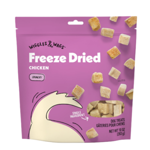 Wiggles & Wags Freeze Dried Chicken Crunchy Dog Treats