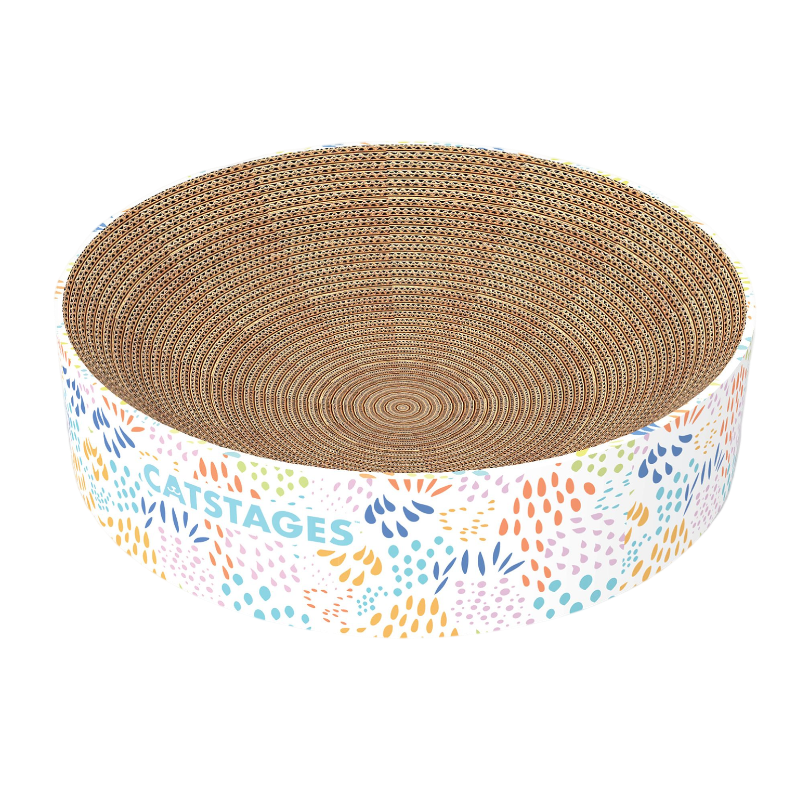 Catstages Scratch & Cuddle Corrugated Cat Scratcher and Lounger