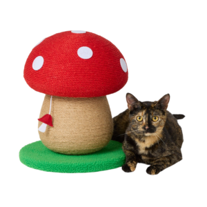 Whisker City® Mushroom Cat Scratcher