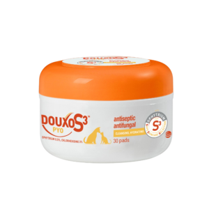 Douxo® S3 PYO Chlorhexidine Antiseptic Antifungal Cleansing Dog Pad Wipes - 30 Count