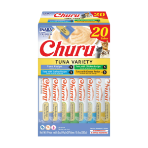 Inaba Churu Purees Lickable Cat Treats - Variety Pack, 20 Ct