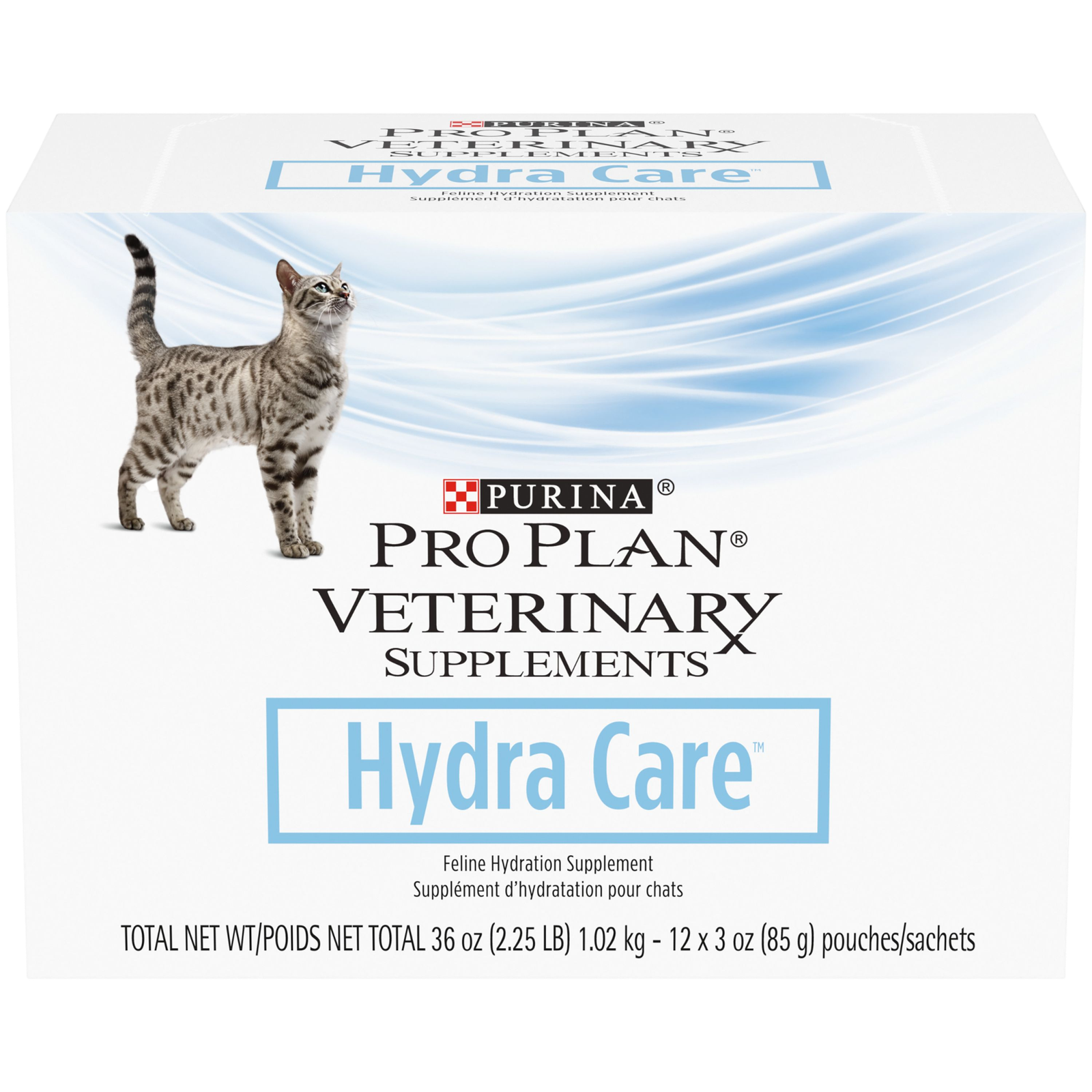 Purina® Pro Plan® Veterinary Cat Supplement - Hydra Care 3 oz Liquid Sachets, Liver Flavor, 12 ct