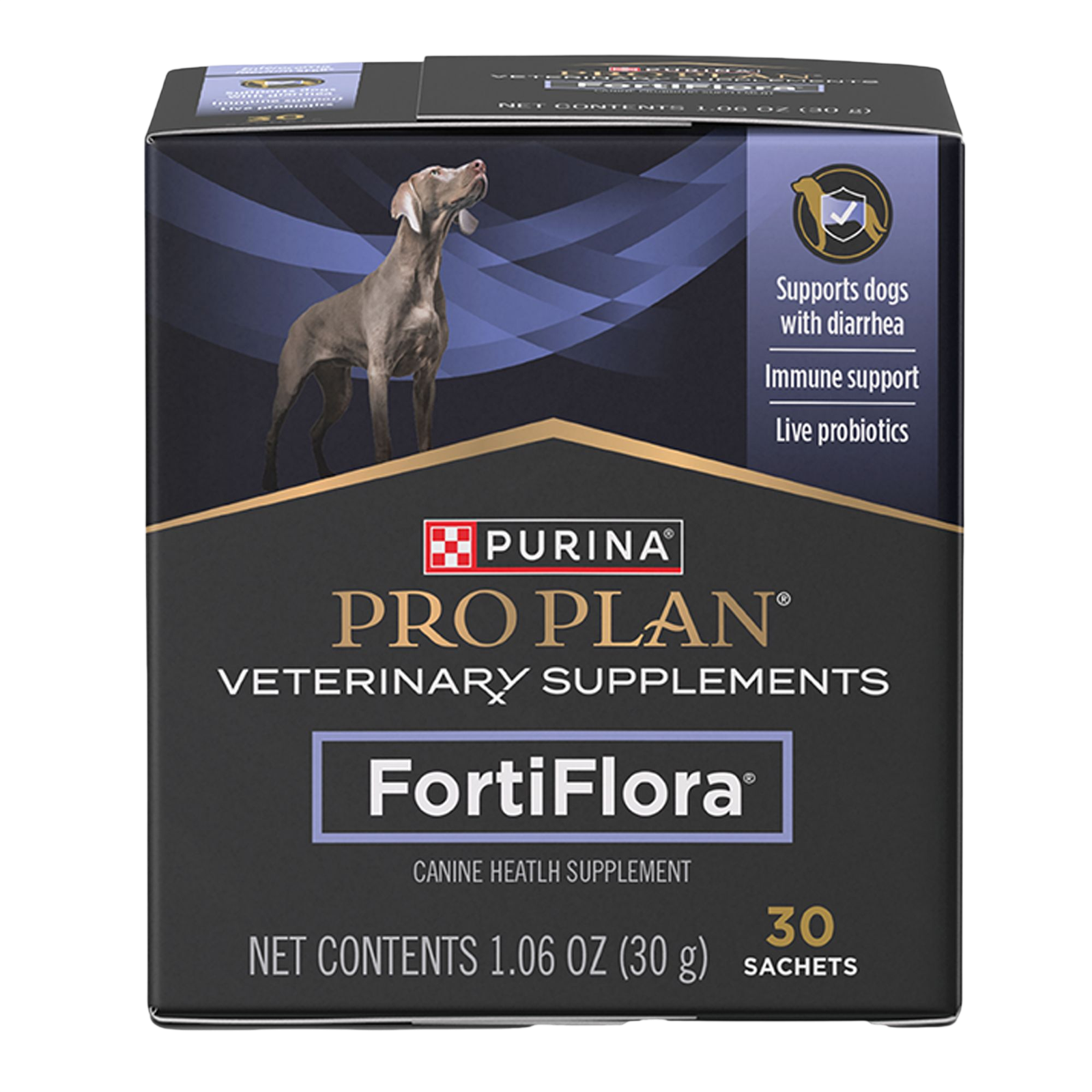 Purina Pro Plan® Dog Veterinary Supplements FortiFlora Probiotic Powder, Liver Flavor, 30 Count