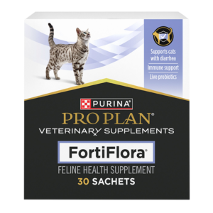 Purina® Pro Plan® Veterinary Cat Supplement - FortiFlora Probiotic Powder, Treats Diarrhea, 30 ct