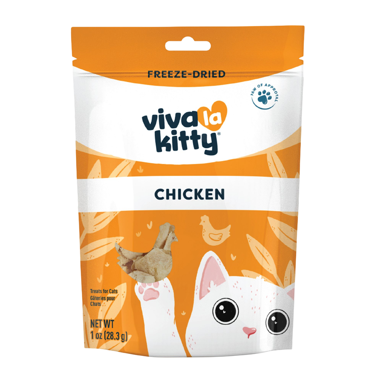 Viva La Kitty Freeze Dried Cat Treat, 1 Oz