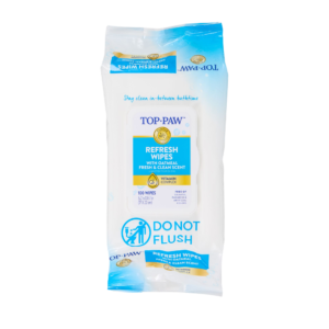Top Paw® Cleansing Refresh Dog Grooming Wipes with Oatmeal - Fresh & Clean Scent 100 Count