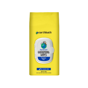 earthbath® Hypoallergenic Dog Grooming X-Large Wipes for Sensitive Skin - Fragrance Free 100 Count