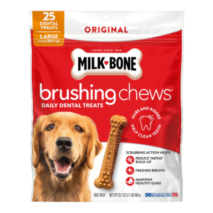 Milk-Bone Brushing Chews Large All Life Stage Dog Treat - Original