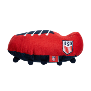 U.S. Soccer Cleat Plush Dog Toy